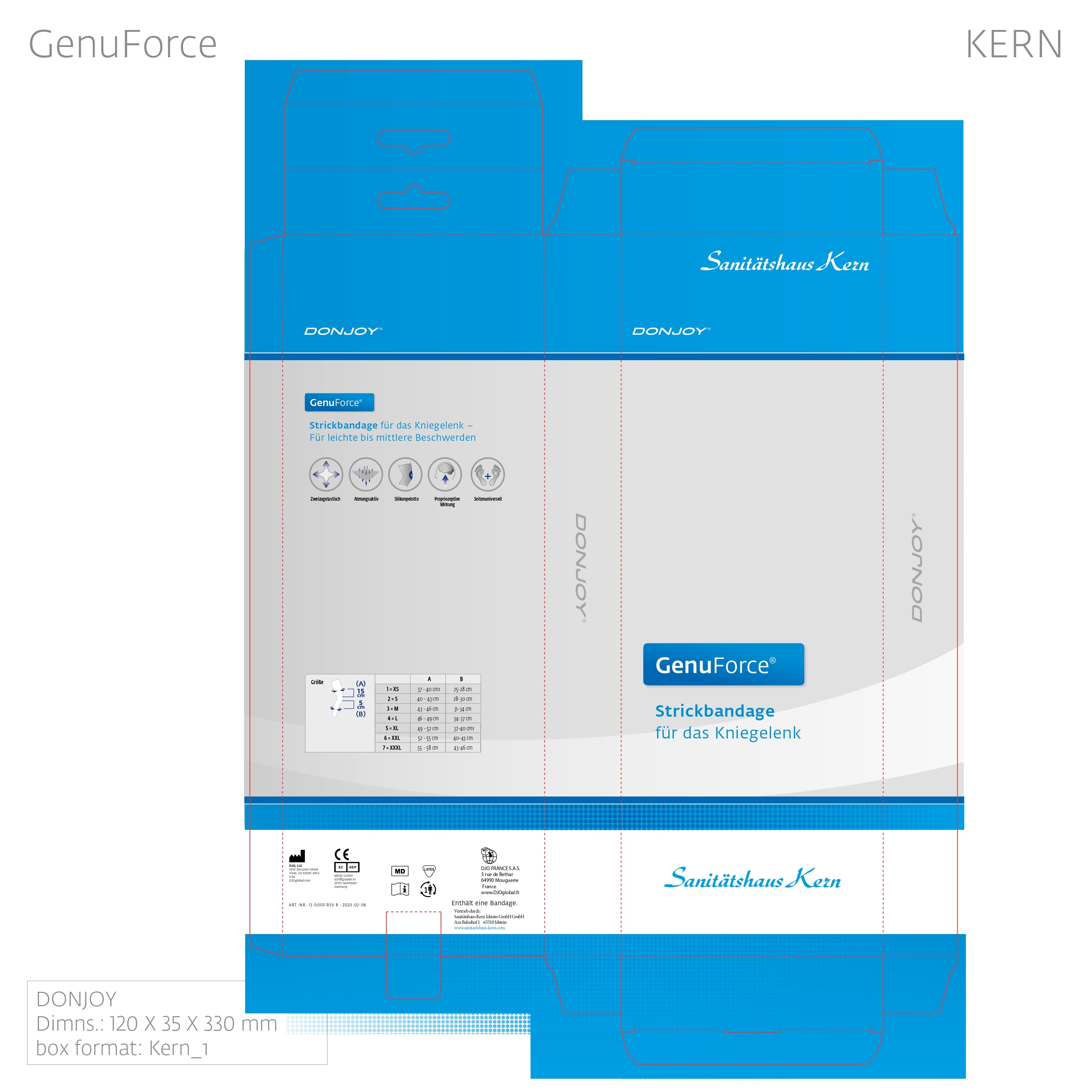GenuForce™ Knee | DonJoy® | Various Size