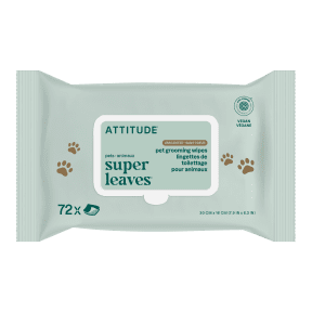 Pet Grooming Wipes - Unscented  | ATTITUDE | 72 Units