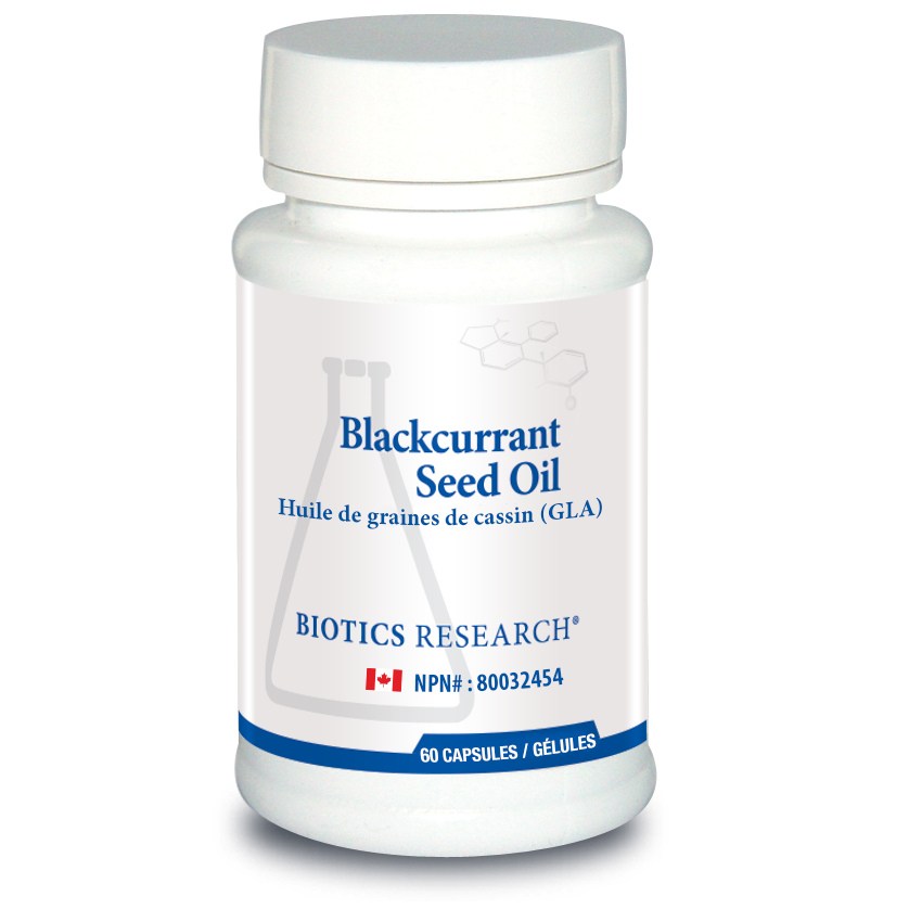 Black Current Seed Oil | Biotics Research® | 60 Capsules