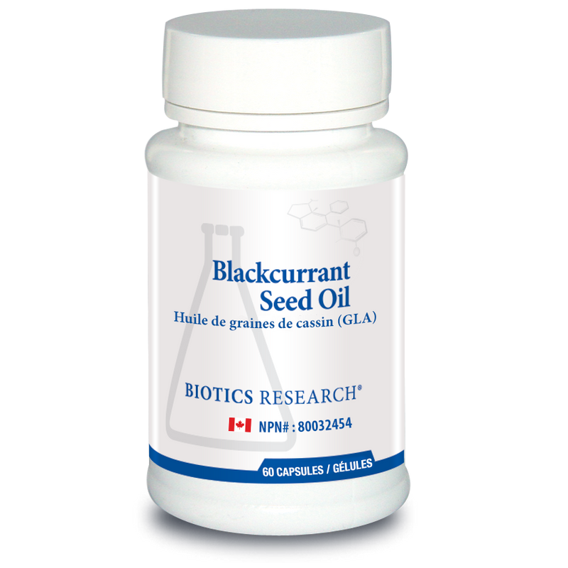 Black Current Seed Oil | Biotics Research® | 60 Capsules