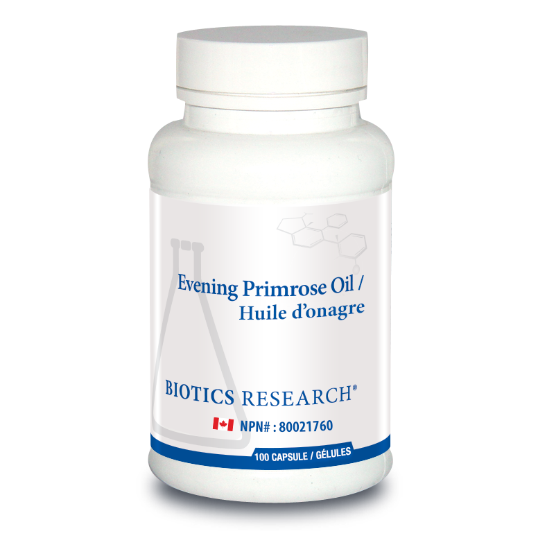 Evening Primrose Oil | Biotics Research® | 100 Softgel Capsules