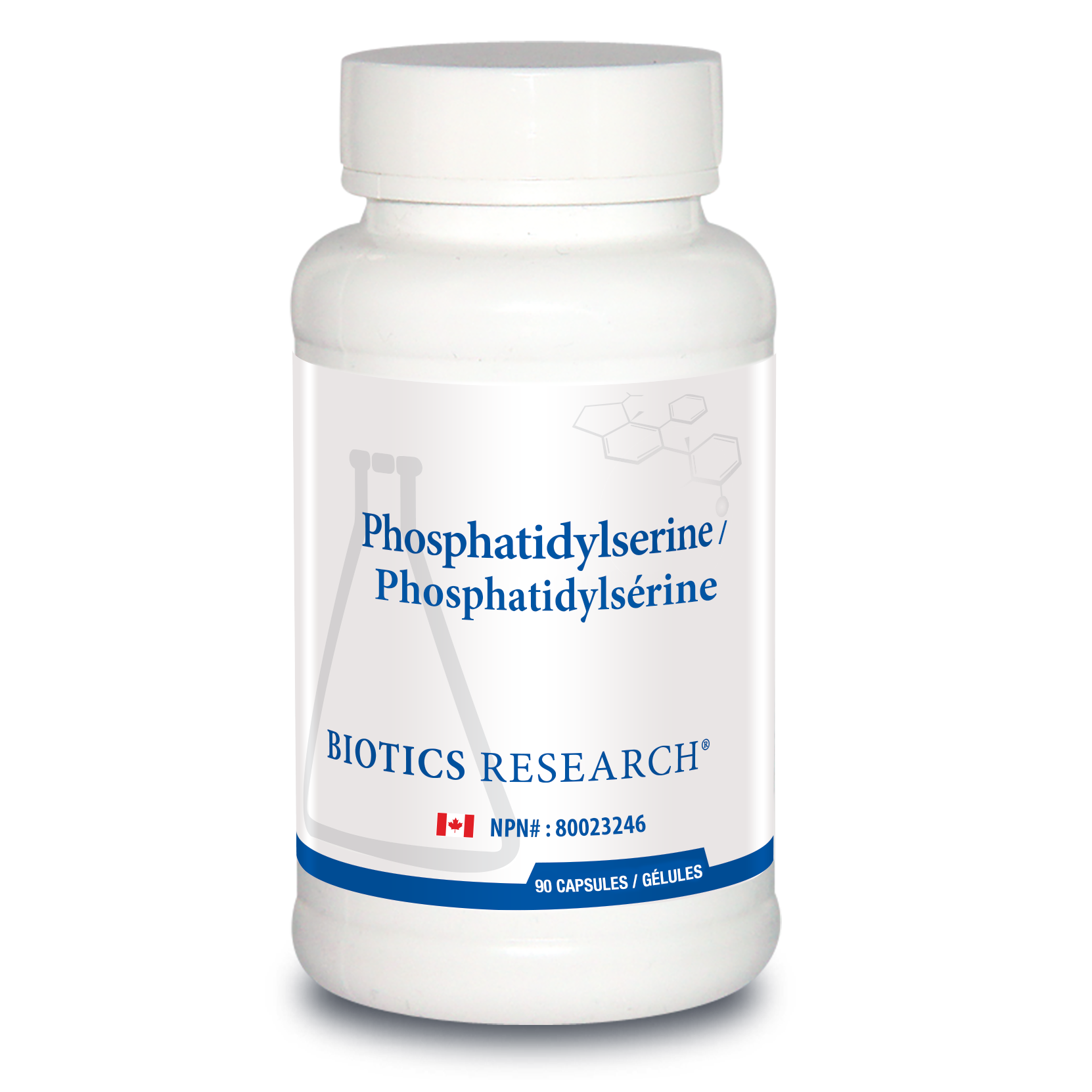 Phosphatidylserine | Biotics Research® | 90 Capsules