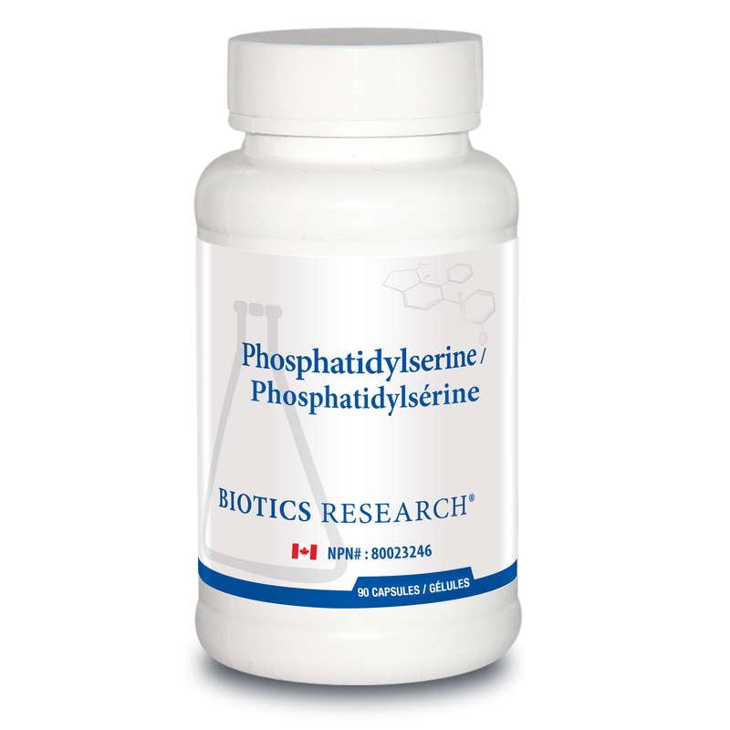 Phosphatidylserine | Biotics Research® | 90 Capsules