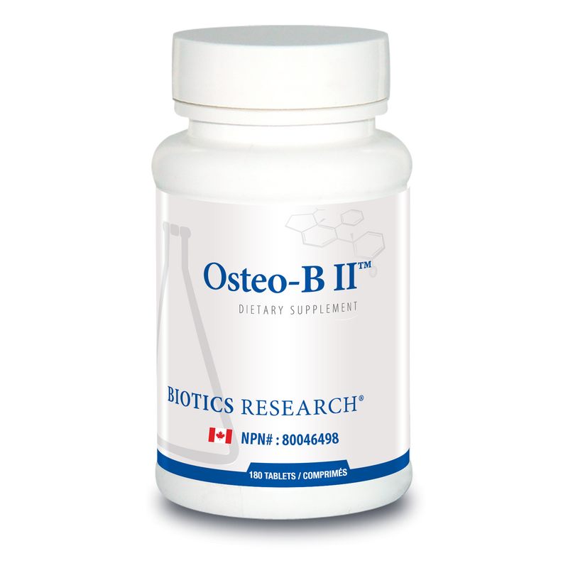 Osteo-B II™ | Biotics Research® | 180 Tablets