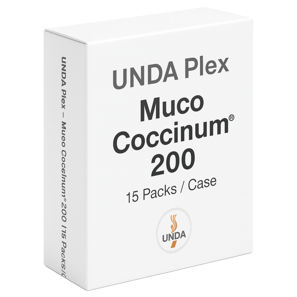Muco Coccinum® 200 by UNDA Plex – Homeopathic Immune Support | 10 Tablets