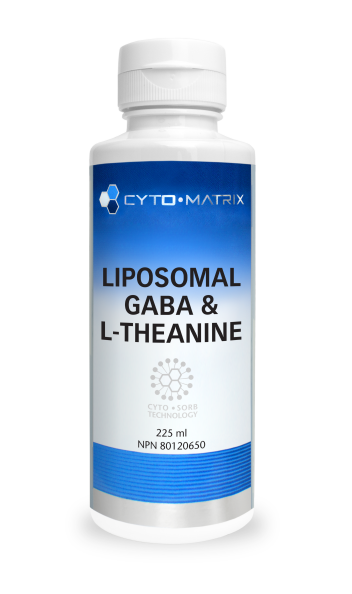 Liposomal GABA & L-Theanine by Cytomatrix® – Stress, Sleep & Mood Support | 225 mL
