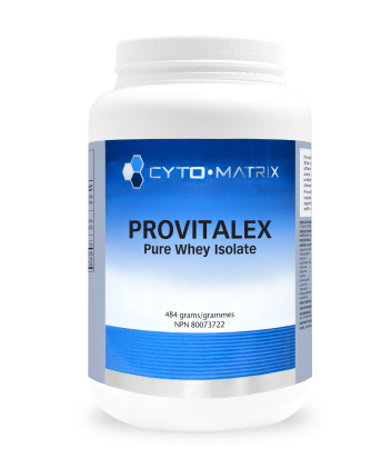Provitalex Pure Whey Isolate by Cytomatrix® – Grass-Fed Protein for Muscle, Recovery & Immune Support | 484 g