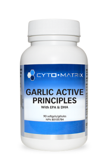 Garlic Active Principles by Cytomatrix® – Cardiovascular & Immune Support | 90 Softgel