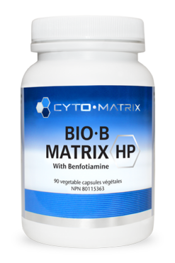 Bio-B Matrix HP by Cytomatrix® – High-Potency B-Complex & Energy Support | 90 Vegetable Capsules