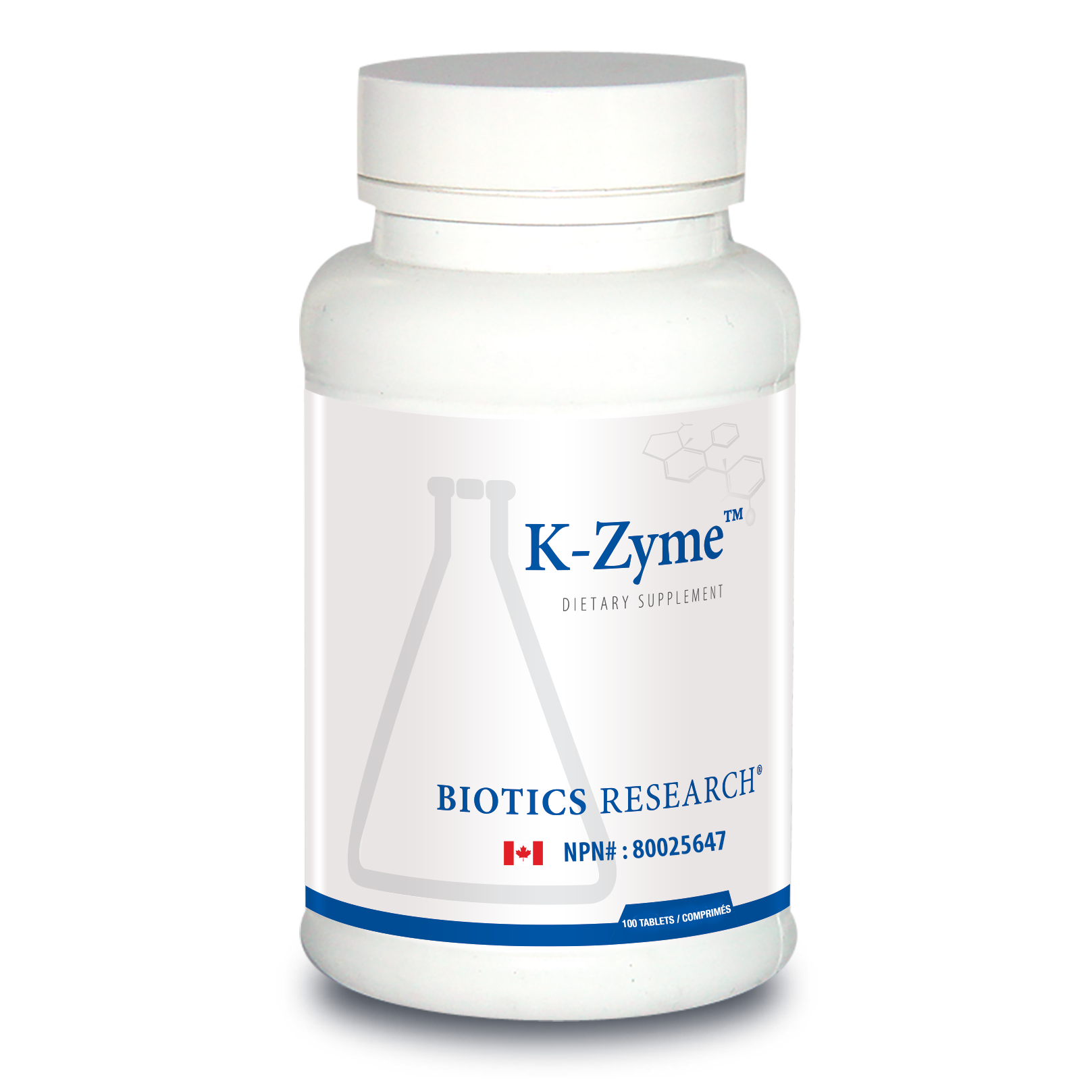 K-Zyme™ | Biotics Research® | 100 Tablets