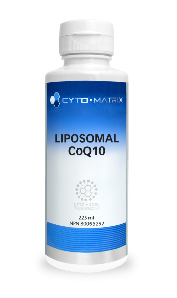 Liposomal CoQ10 by Cytomatrix® – Enhanced Absorption Cardiovascular & Energy Support | 225 mL