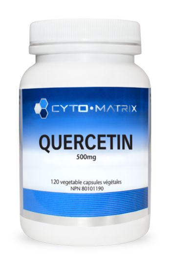 Quercetin 500mg | Cytomatrix® | 120 Vegetable Capsules