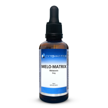 Melo-Matrix by Cytomatrix® – Liquid Melatonin 5 mg for Sleep & Circadian Rhythm Support | 50 mL