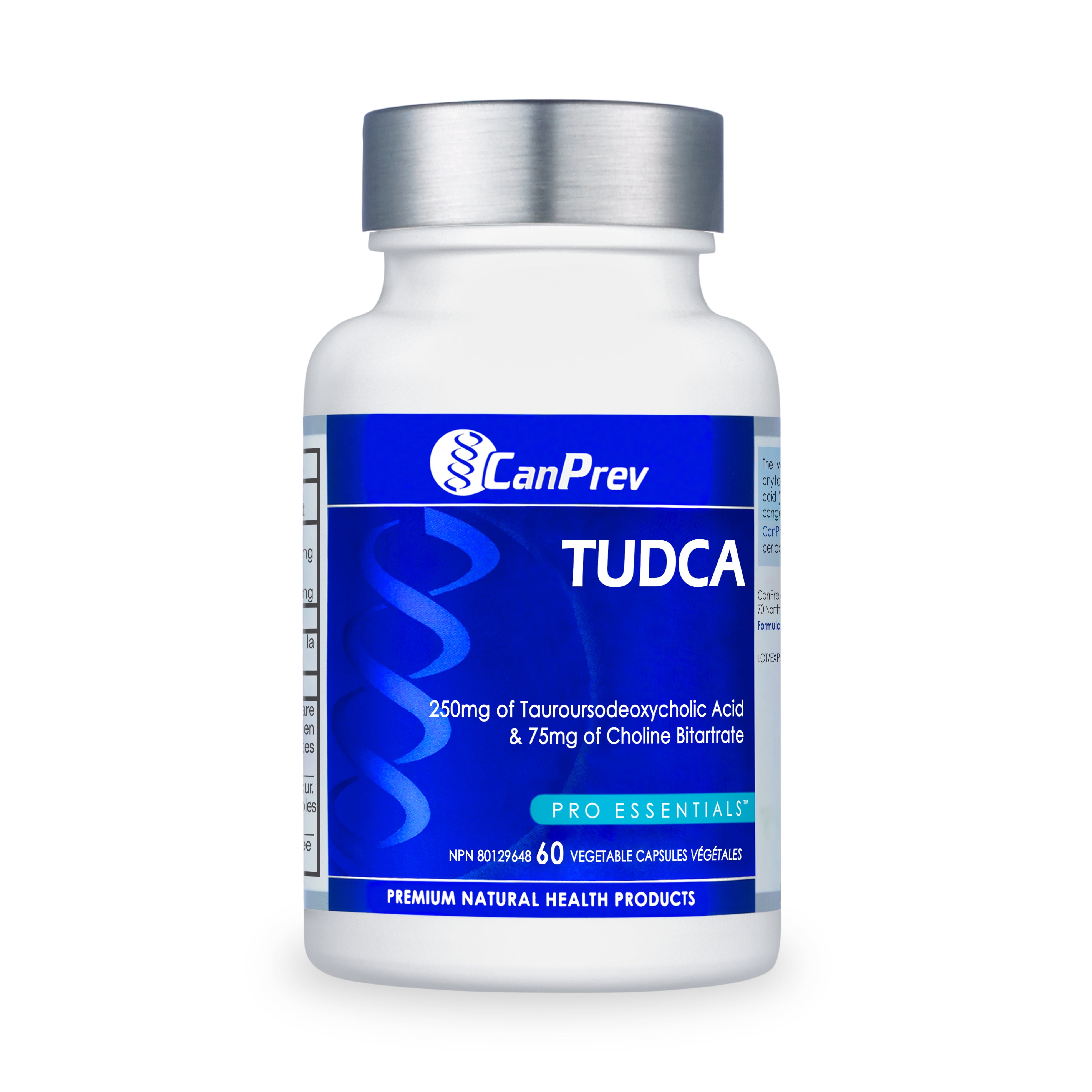 TUDCA by CanPrev® – Advanced Liver & Bile Support | 60 Vegetarian Capsules