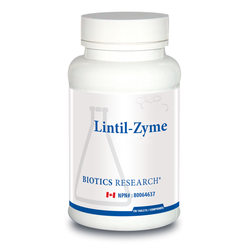 Lintel-Zyme | Biotics Research® | 100 Tablets