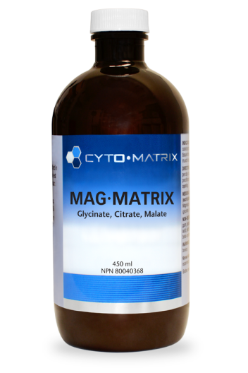 Mag-Matrix Liquid by Cytomatrix® – Magnesium for Muscle, Nerve & Relaxation Support | 450 mL