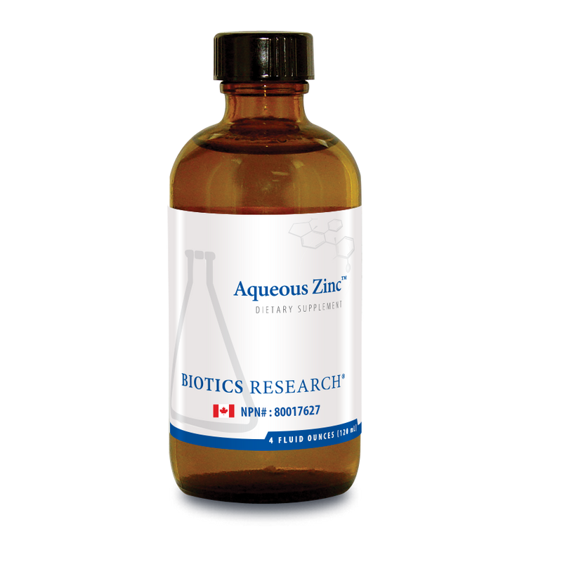 Aqueous Zinc™  | Biotics Research® | 4 fl. oz. (118.3 mL)