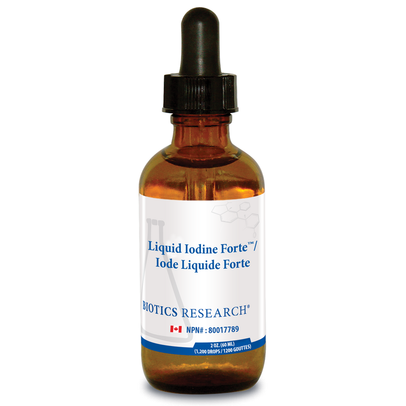 Liquid Iodine Forte™ | Biotics Research® | 2 fl.oz.