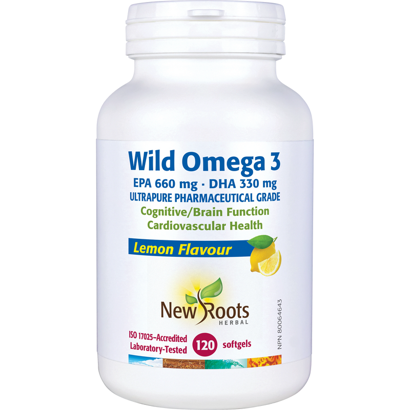 Wild Omega 3 | New Roots HERBAL® | 120 Softgels
