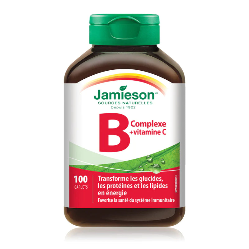 B Complex & Vitamin C | Jamieson™ | 100 Caplets