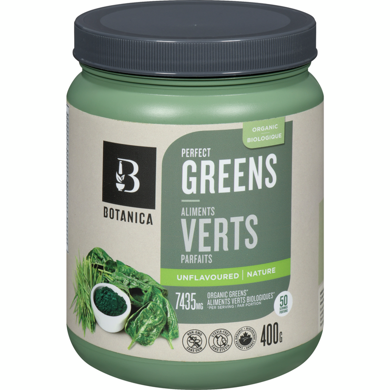 Perfect Greens Powder | Botanica | Various Flavor and Size