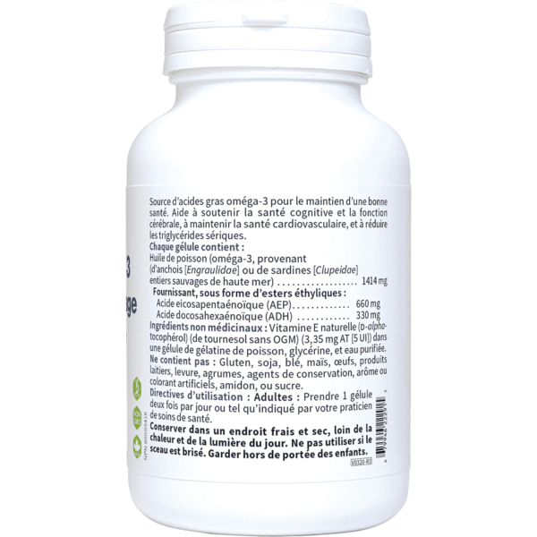 Wild Omega 3 EPA 660 – DHA 330 | Vitazan Professional | 120 Softgels