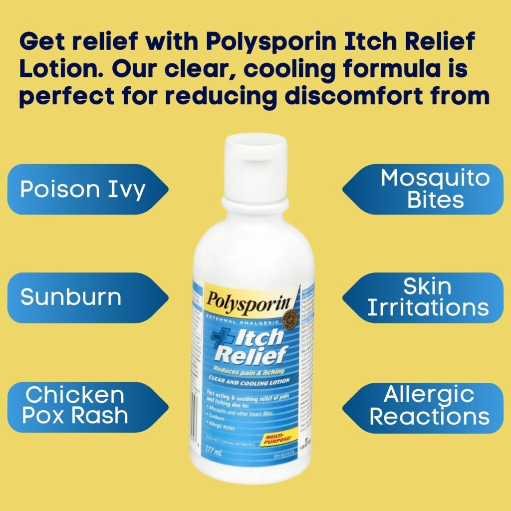 Itch Relief Lotion | Polysporin® | 177 mL