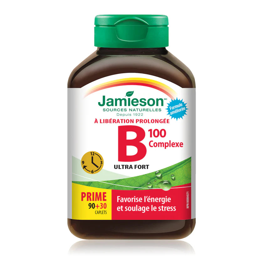 B Complex Timed Release | Jamieson™ | Regular or Bonus Size