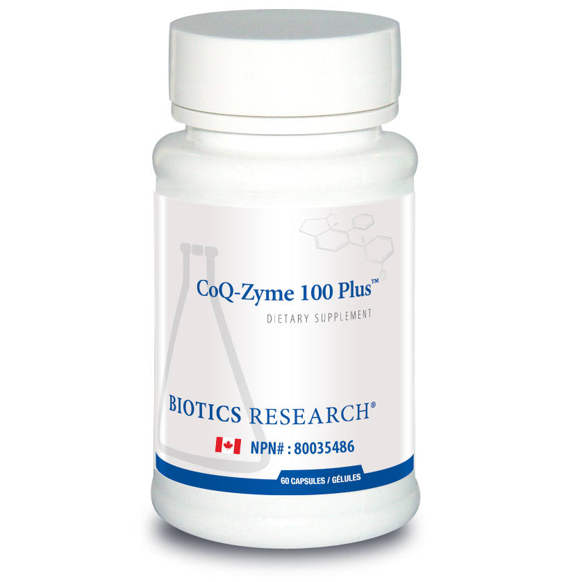 CoQ-Zyme 100 Plus™ | Biotics Research® | 60 Capsules
