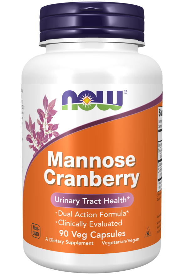 Mannose Cranberry | NOW® | 90 Veg Capsules