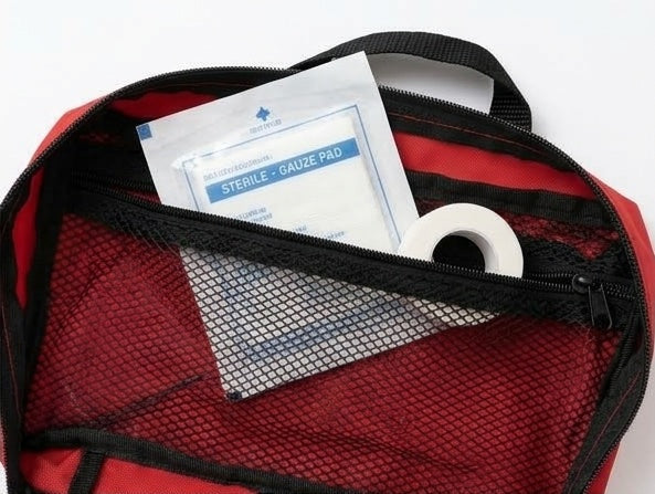 Empty Large First Aid Kit - Nylon