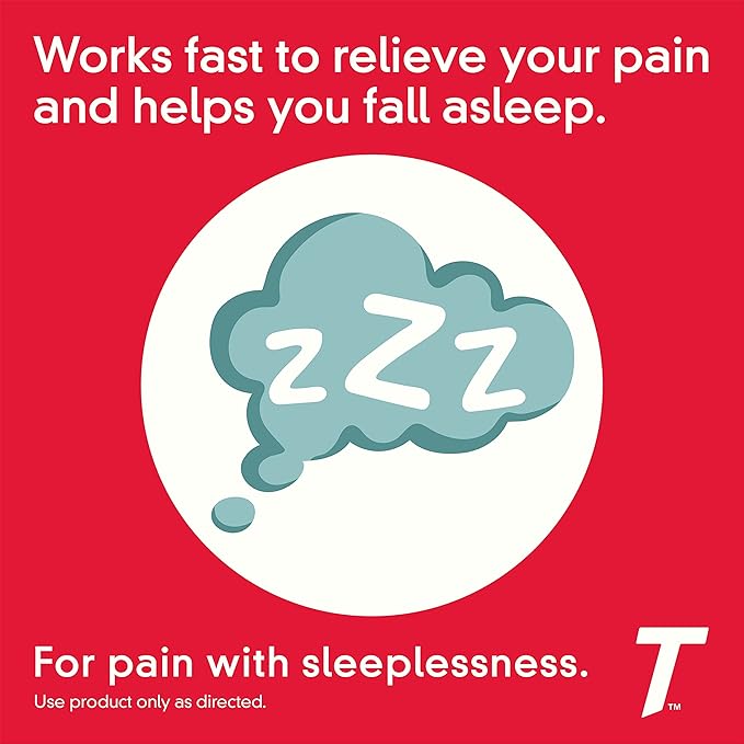 Extra Strength Nighttime Pain Relief & Sleep Aid | TYLENOL® | 16 Caplet