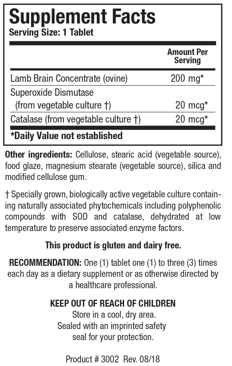 Cytozyme-B™ | Biotics Research® | 60 Tablets