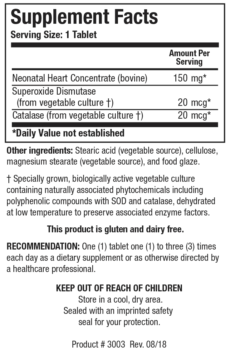 Cytozyme-H™ | Biotics Research® | 60 Tablets