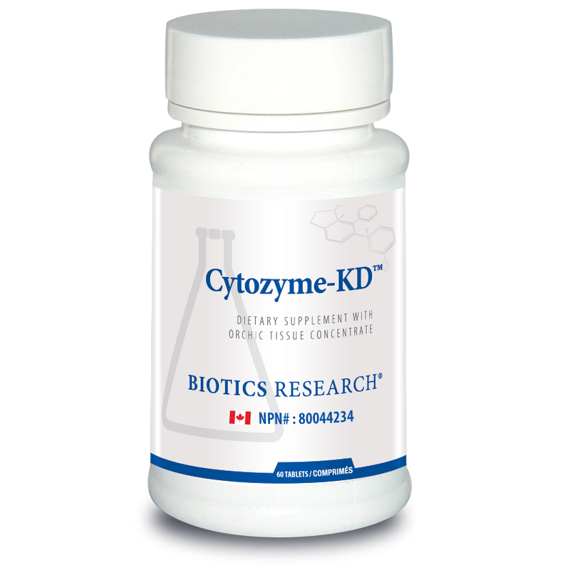 Cytozyme-KD | Biotics Research® | 60 Tablets