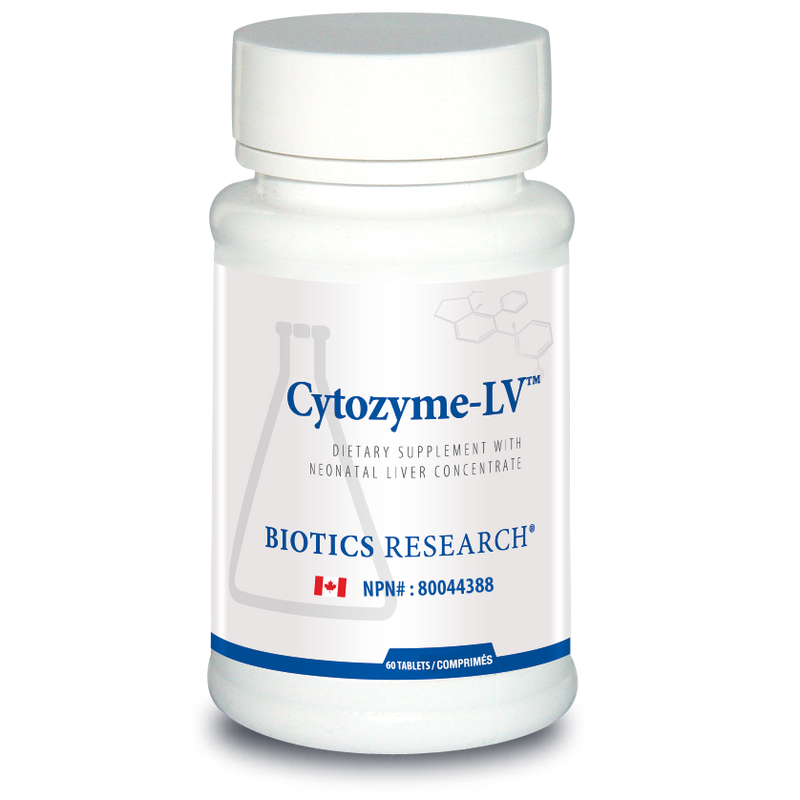 Cytozyme-LV (Liver) | Biotics Research® | 60 Capsules