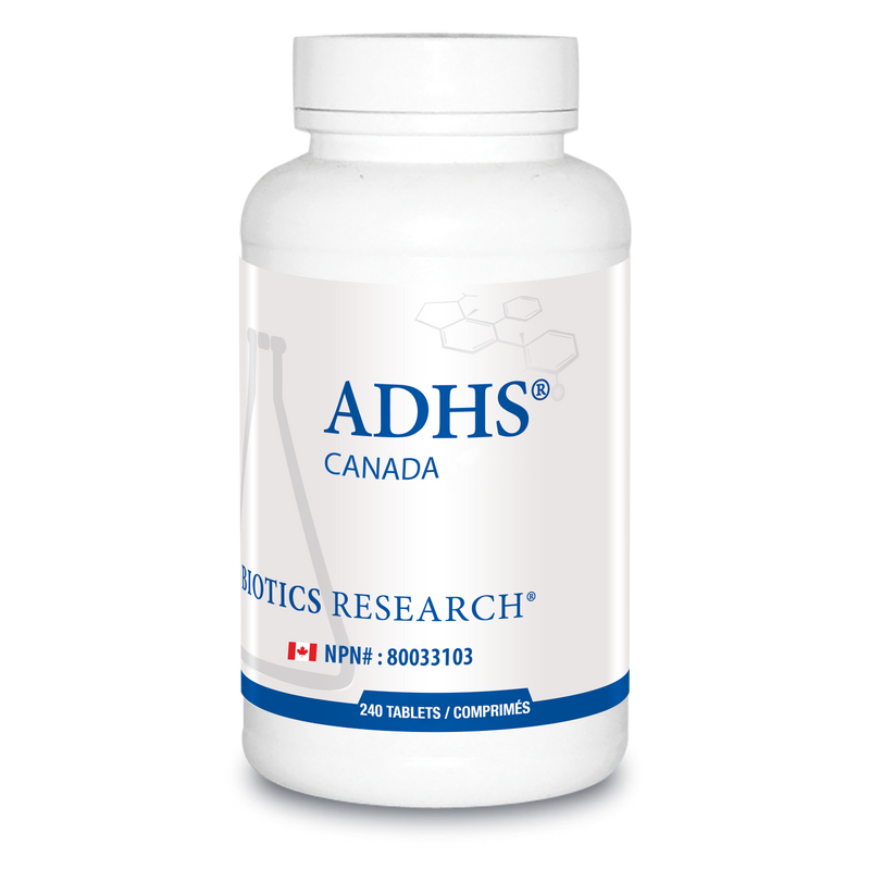 ADHS® | Biotics Research® | 120 or 240 Tablets