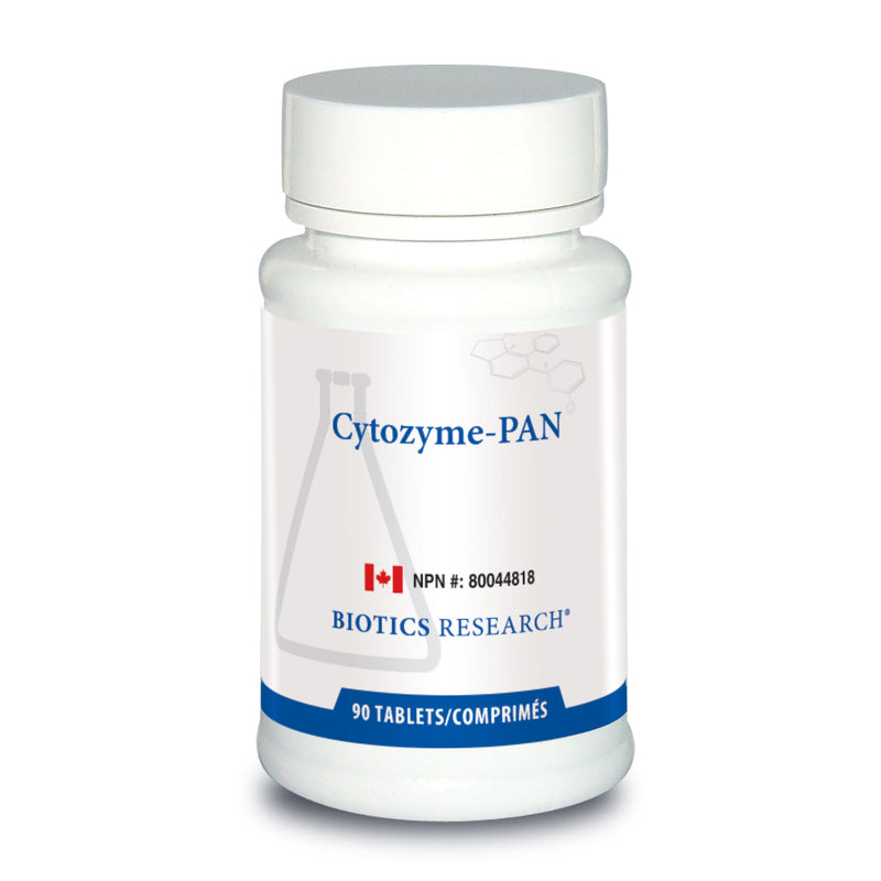 Cytozyme-PAN™ | Recherche biotique® | 60 comprimés