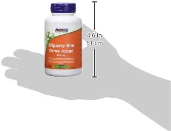 Slippery Elm 400 mg | NOW® | 100 or 250 Vegetable Capsules