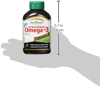 No Fishy Aftertaste (Ultra-Strength Omega-3) | Jamieson™ | 75 Softgels