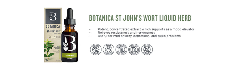 St John's Wort Liquid Herb | Botanica | 50 mL