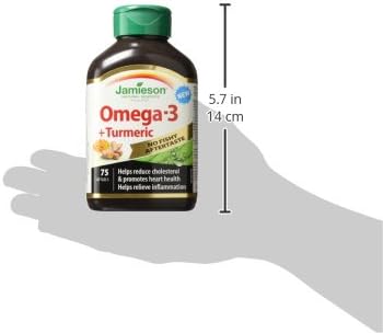 Omega-3 & Turmeric | Jamieson™ | 75 Softgels