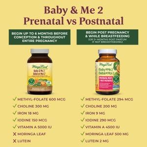 Baby & Me 2™ | MegaFood® | 60 or 120 Tablets