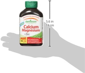 Calcium Magnesium & Zinc | Jamieson™ | 120 OR 200 Caplets