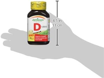 Vitamin D3 1,000 IU Premium | Jamieson™ | 180 Softgels