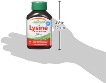 Lysine, Zinc & Vitamin C | Jamieson™ | 60 Caplets