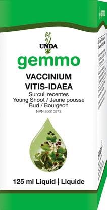 Vaccinium vitis idaea | UNDA Gemmo | 125 mL