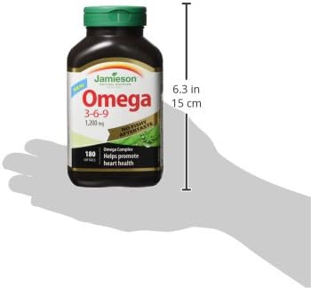 Omega 3-6-9 (No Fishy Aftertaste) | Jamieson™ | 180 Softgels