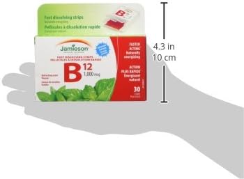 Vitamin B12 Strips  | Jamieson™ | 30 Strips
