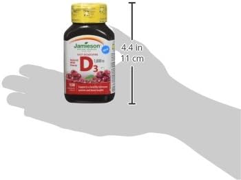 Vitamin D3 1,000 IU | Jamieson™ | 150 Fastmelt Tablets